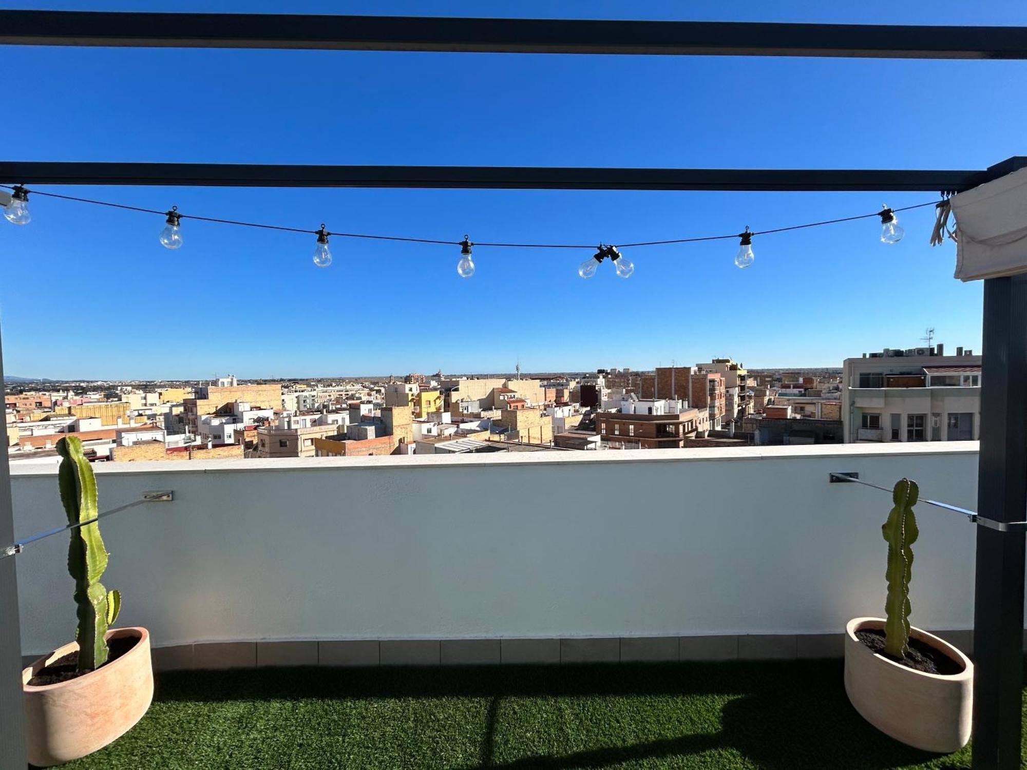 Lo balconet del Delta. Àtic-dúplex vacacional. Amposta Exterior foto