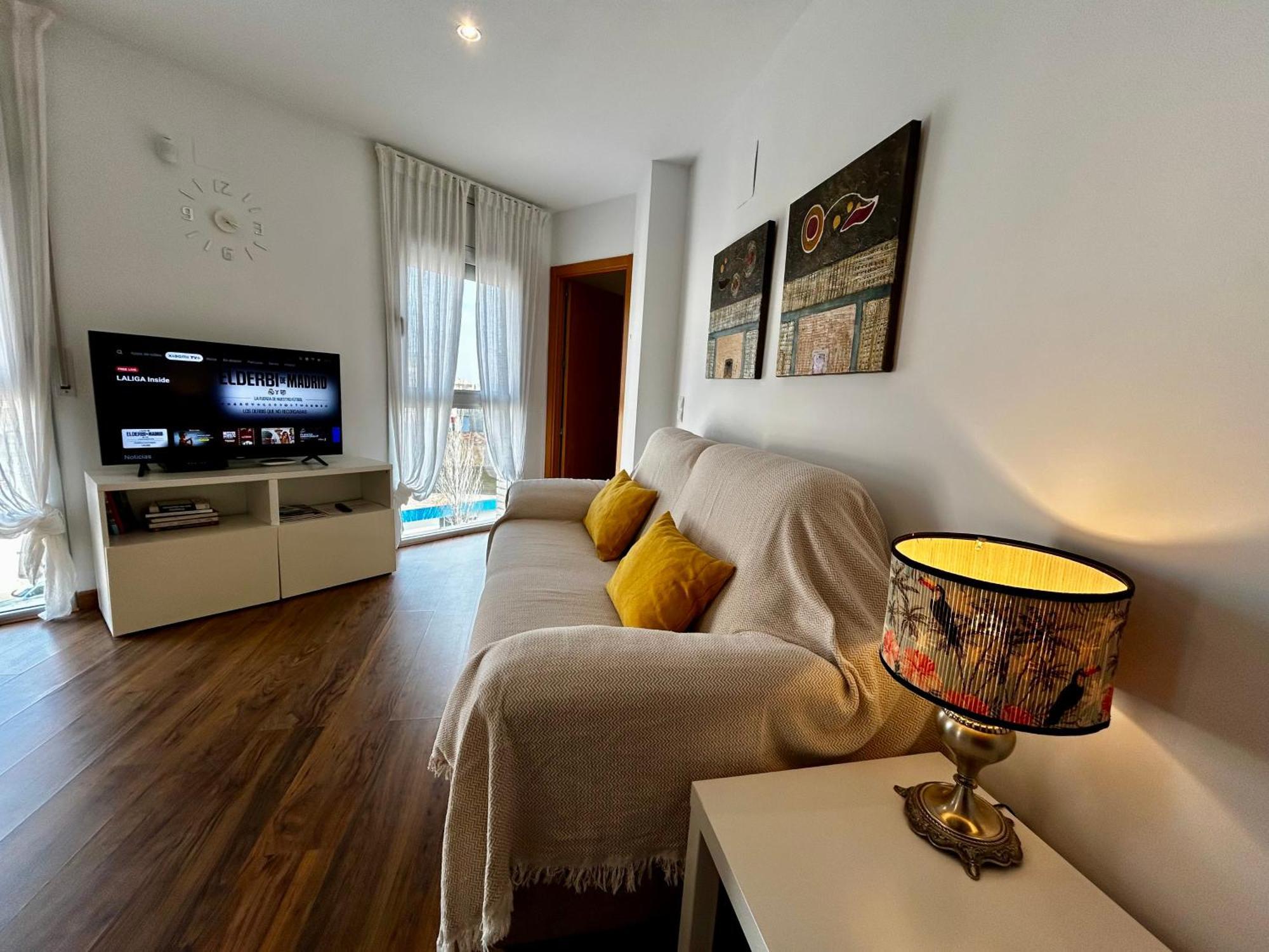 Lo balconet del Delta. Àtic-dúplex vacacional. Amposta Exterior foto