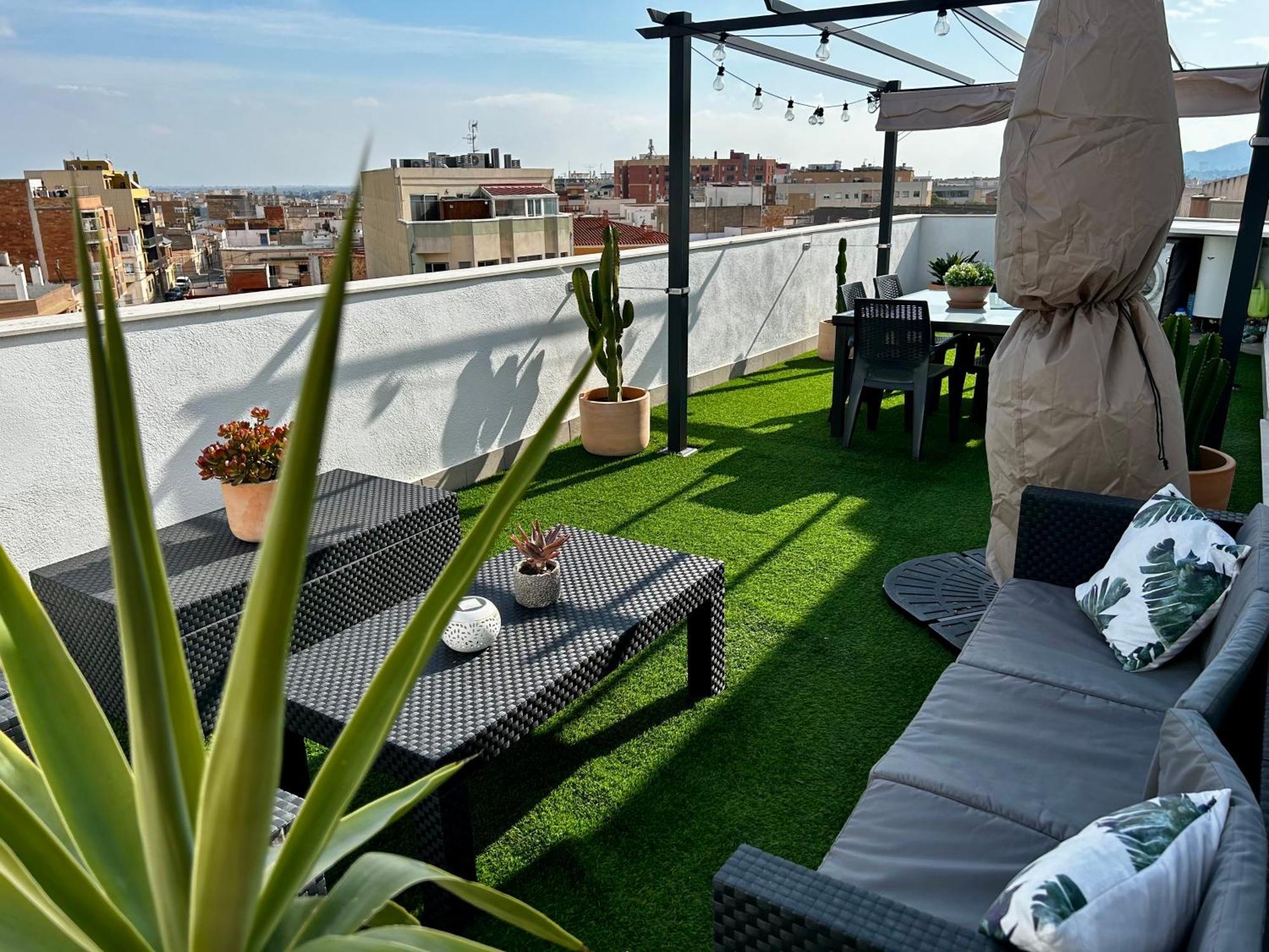 Lo balconet del Delta. Àtic-dúplex vacacional. Amposta Exterior foto